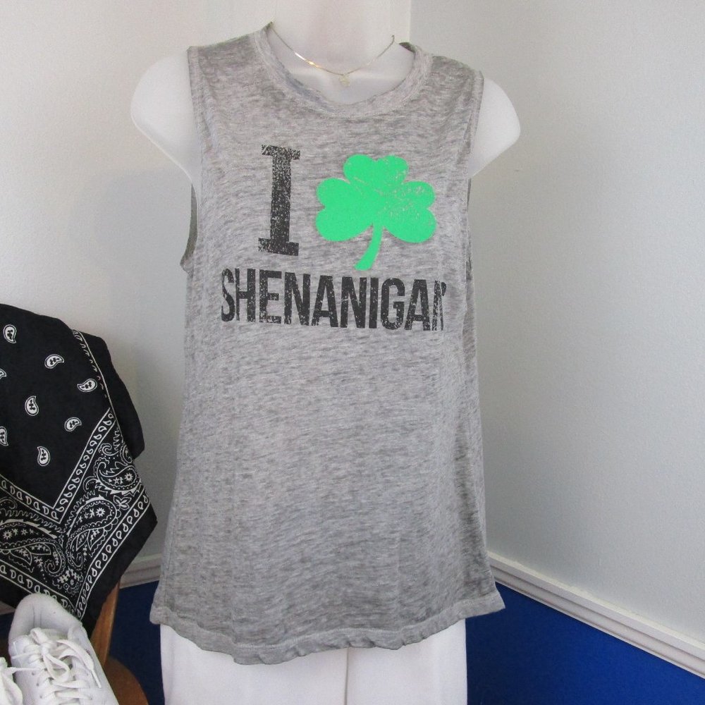 Modern Lux St Patrick's Day Tank